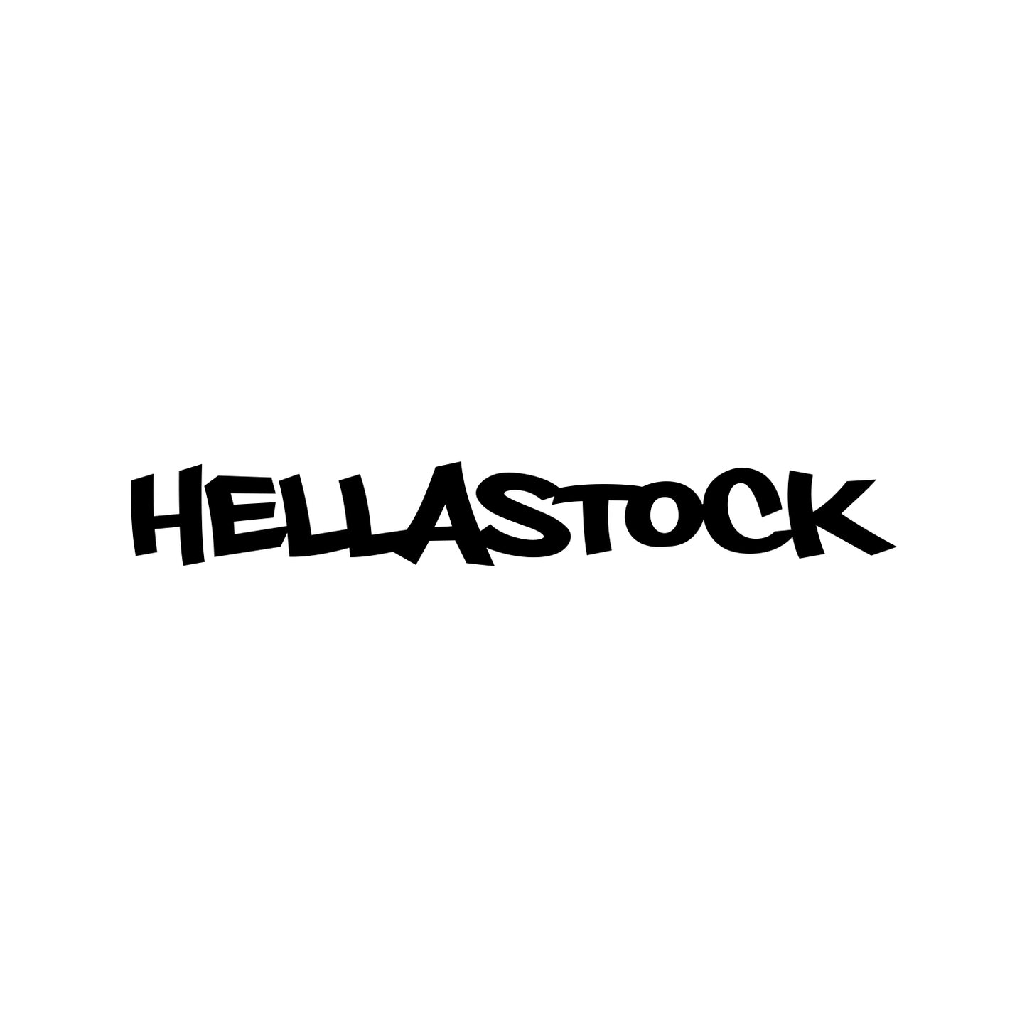 Hellastock Sticker