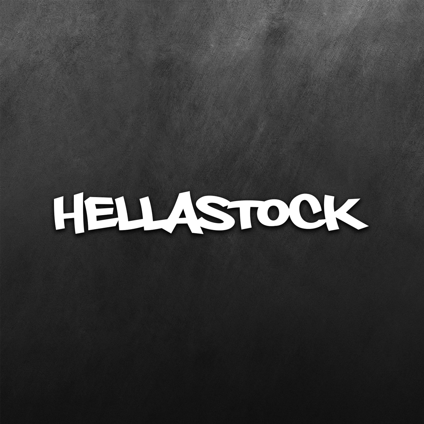 Hellastock Sticker