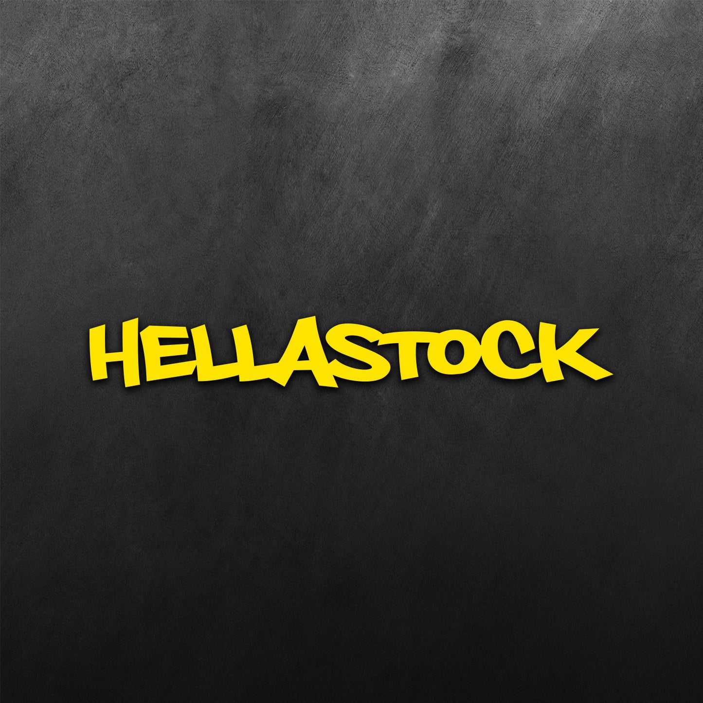 Hellastock Sticker