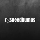 I Speedbumps Sticker