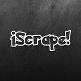 iScrape Sticker