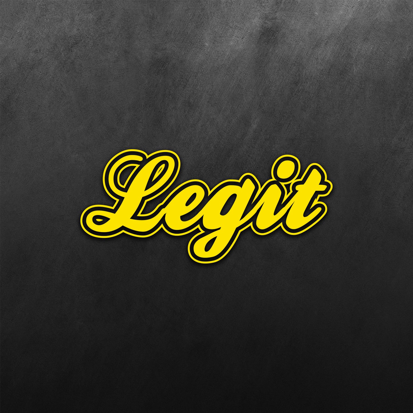 Legit Sticker