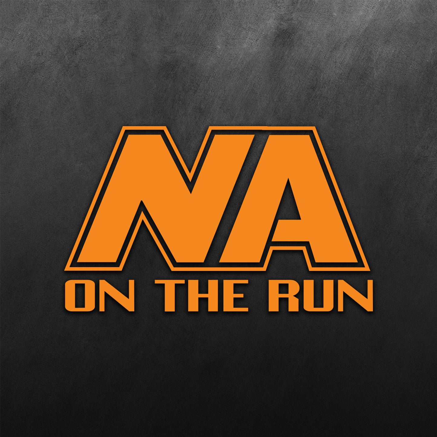 NA On The Run Sticker