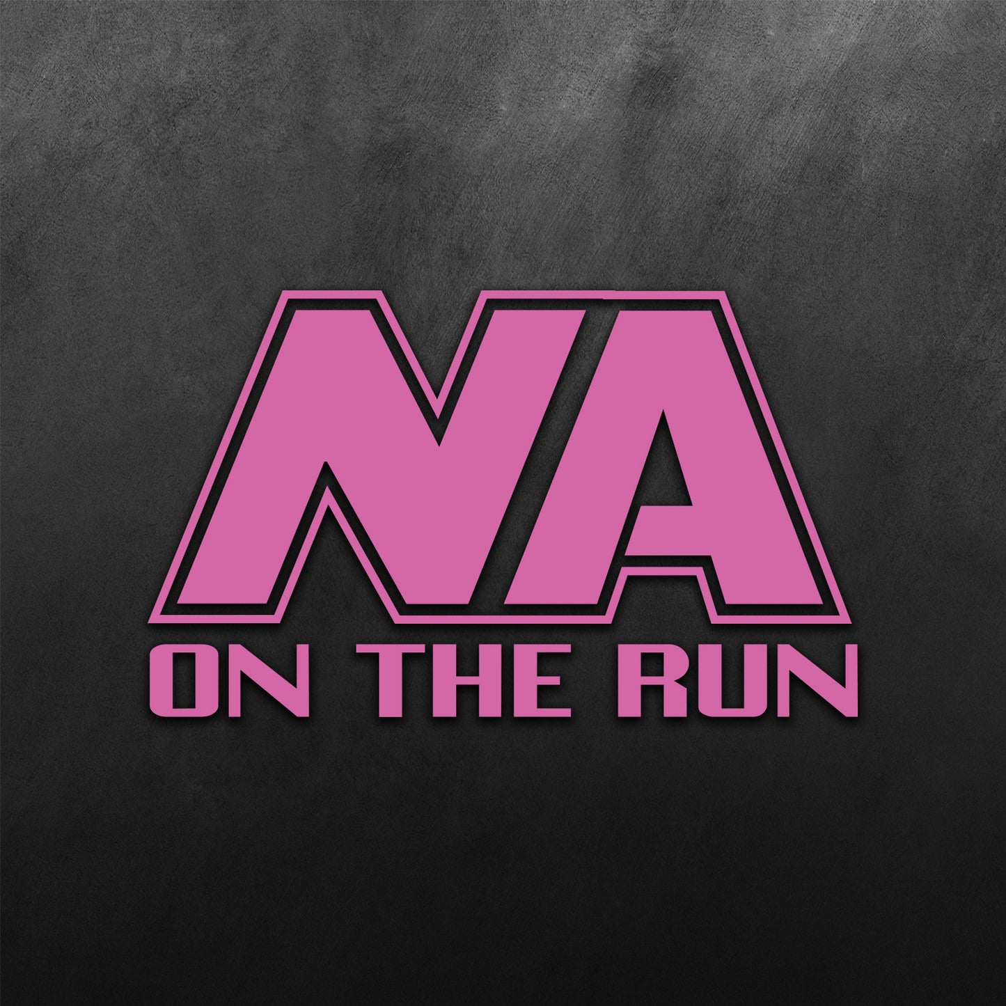 NA On The Run Sticker
