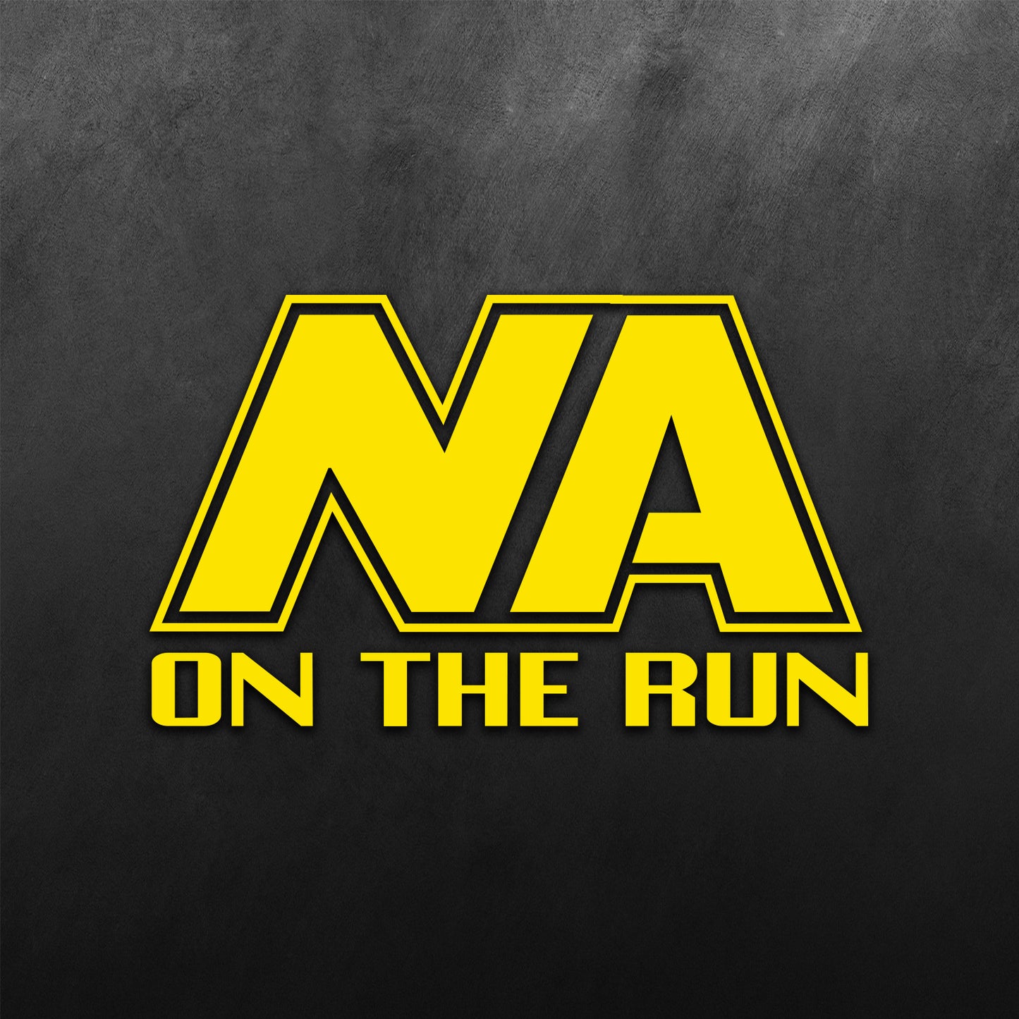 NA On The Run Sticker