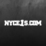 Nyce1s.com Sticker