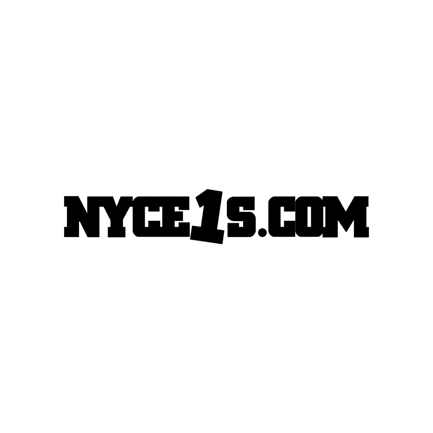 Nyce1s.com Sticker
