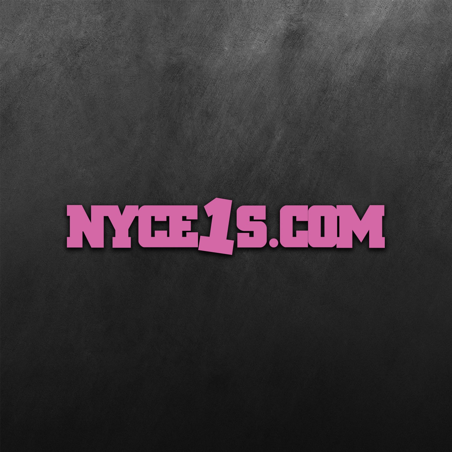 Nyce1s.com Sticker
