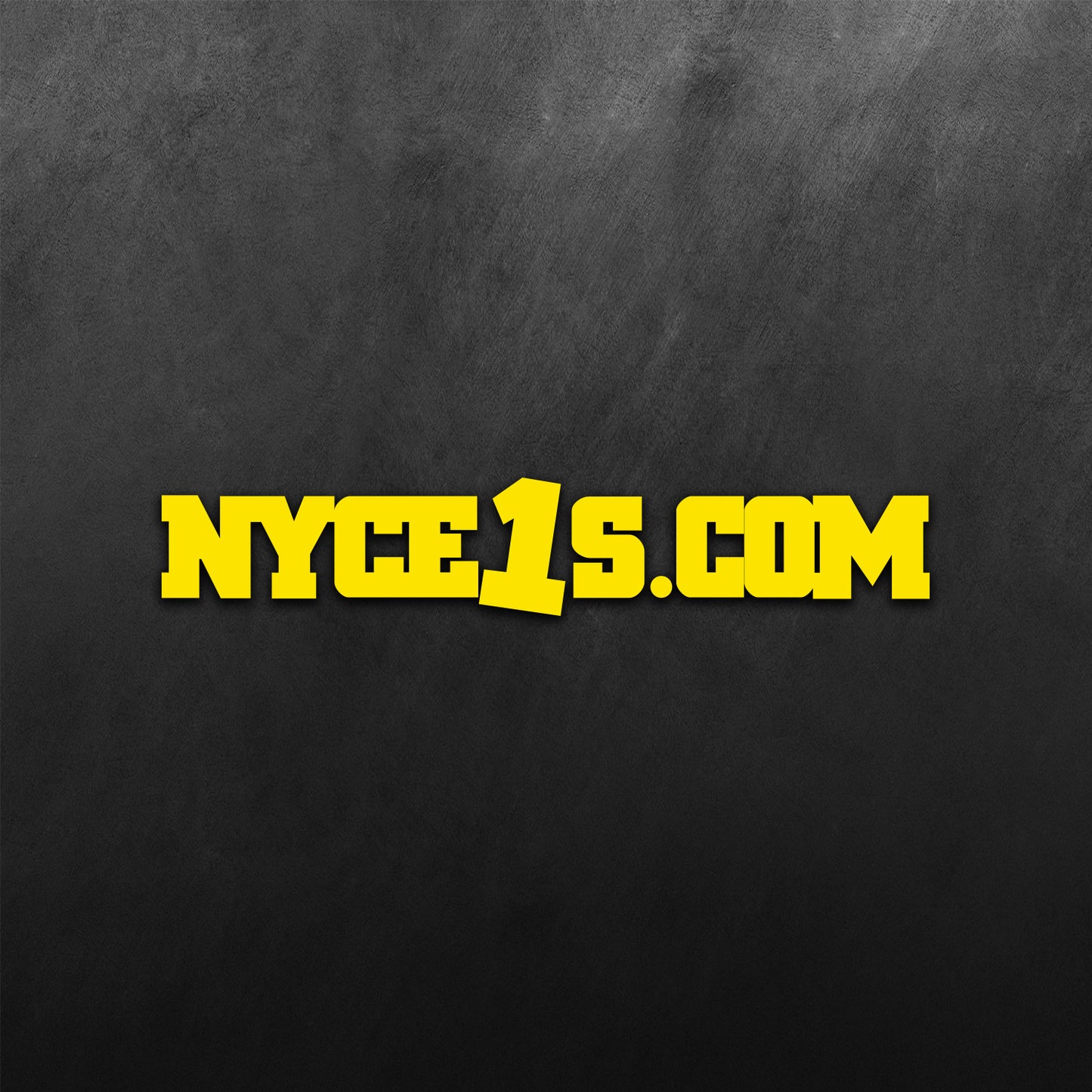 Nyce1s.com Sticker