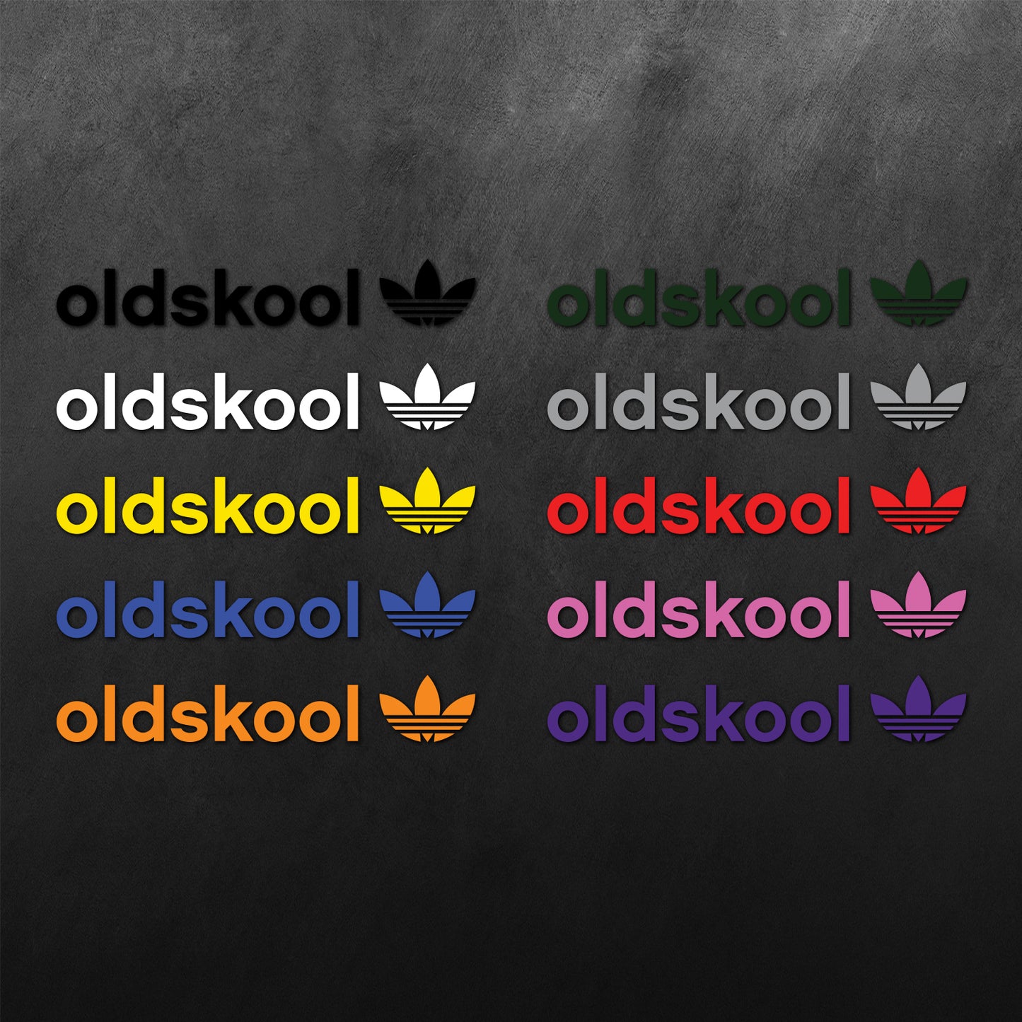 Oldskool for Adidas Sticker