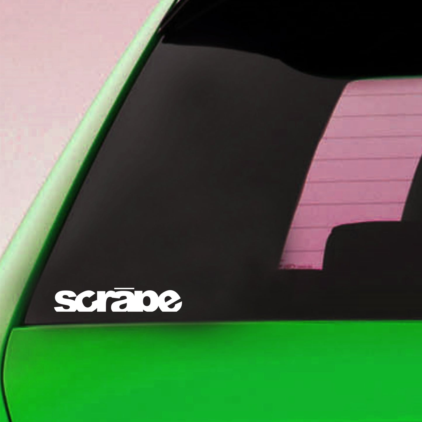 Scrape Sticker