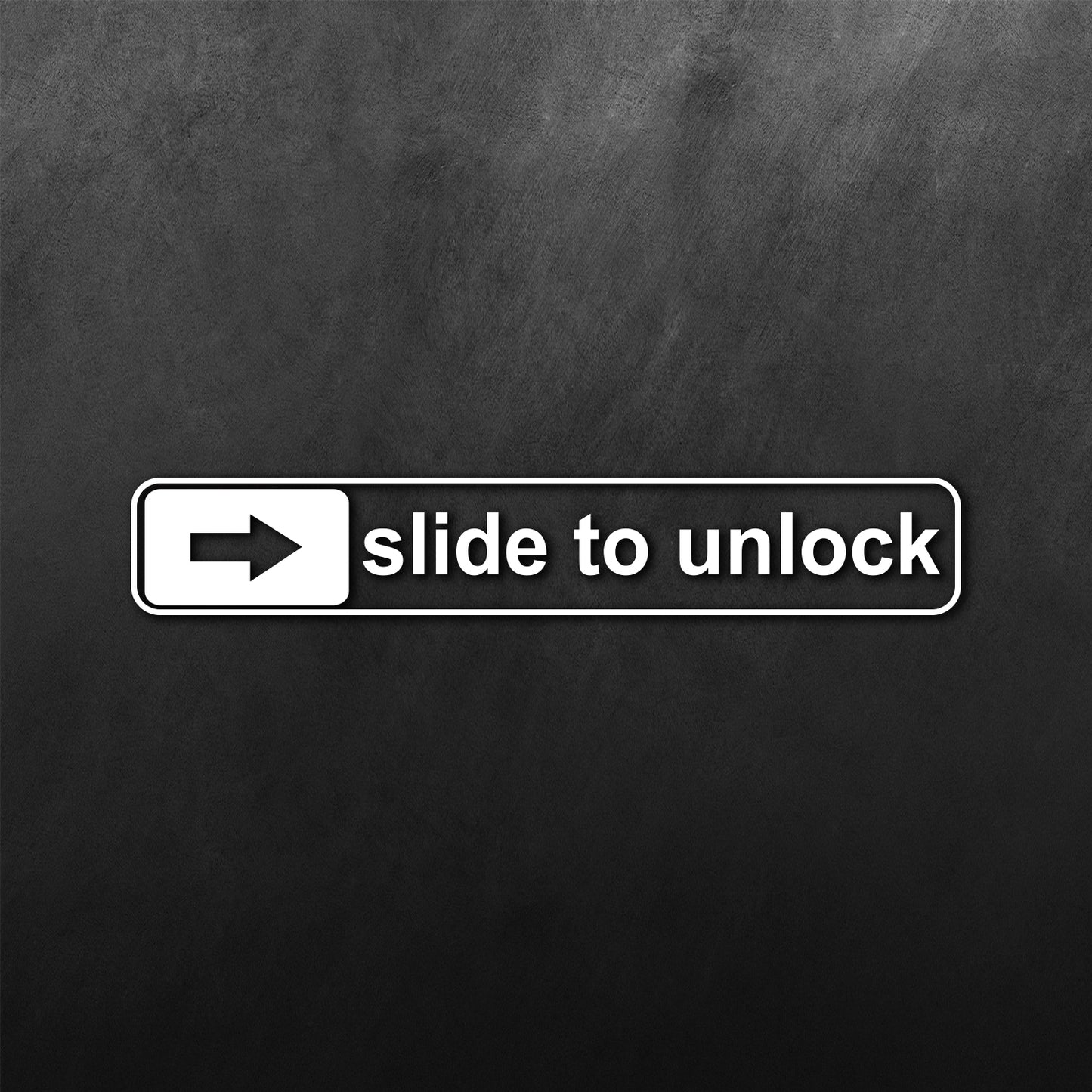 Slide To Unlock Sticker