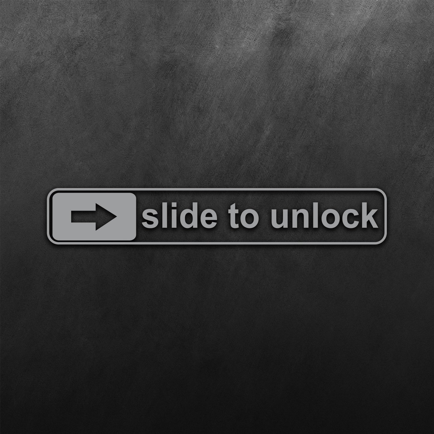 Slide To Unlock Sticker