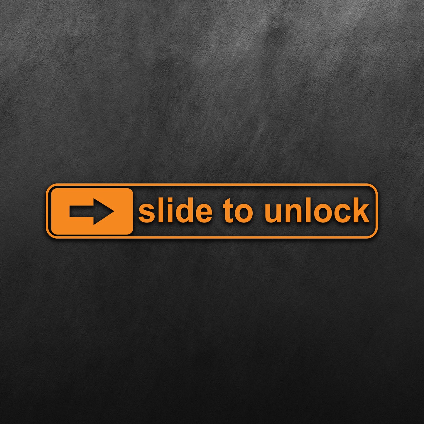 Slide To Unlock Sticker