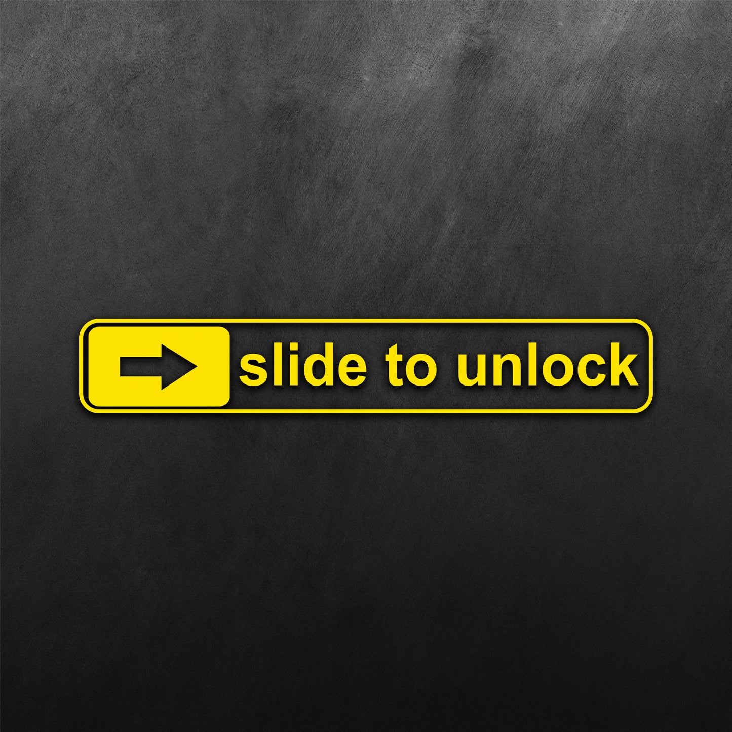 Slide To Unlock Sticker