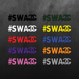 Hashtag Swag Sticker
