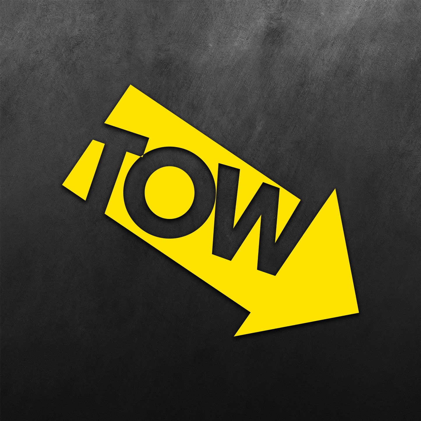 Tow Sticker