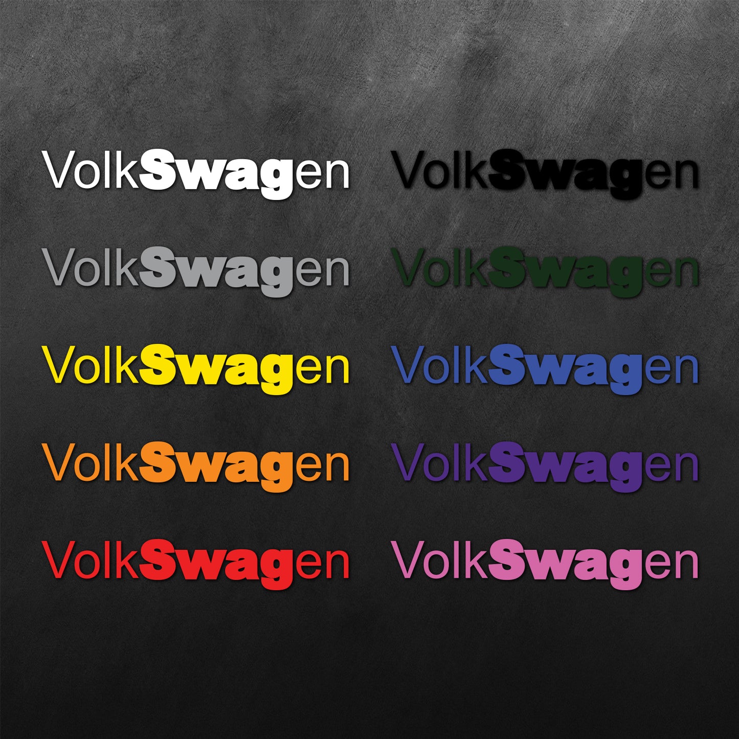 Swag Sticker for Volkswagen