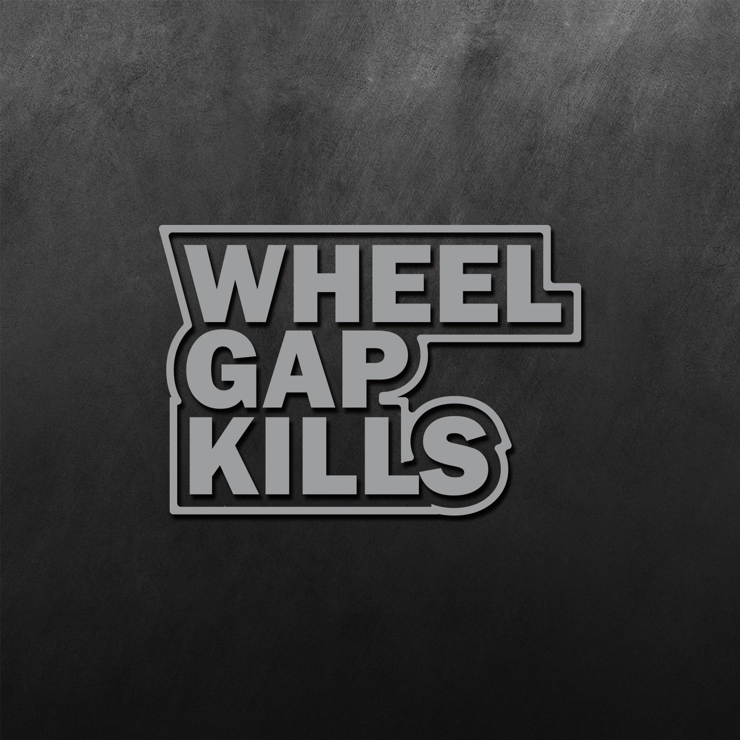 Wheel Gap Kills Sticker