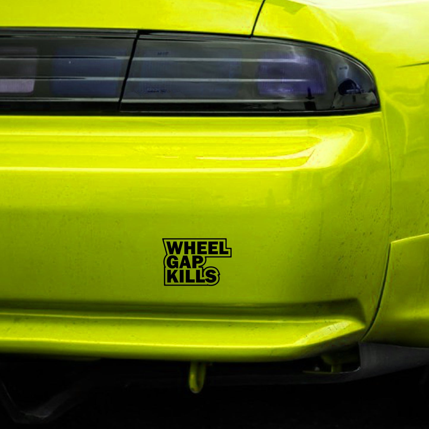 Wheel Gap Kills Sticker