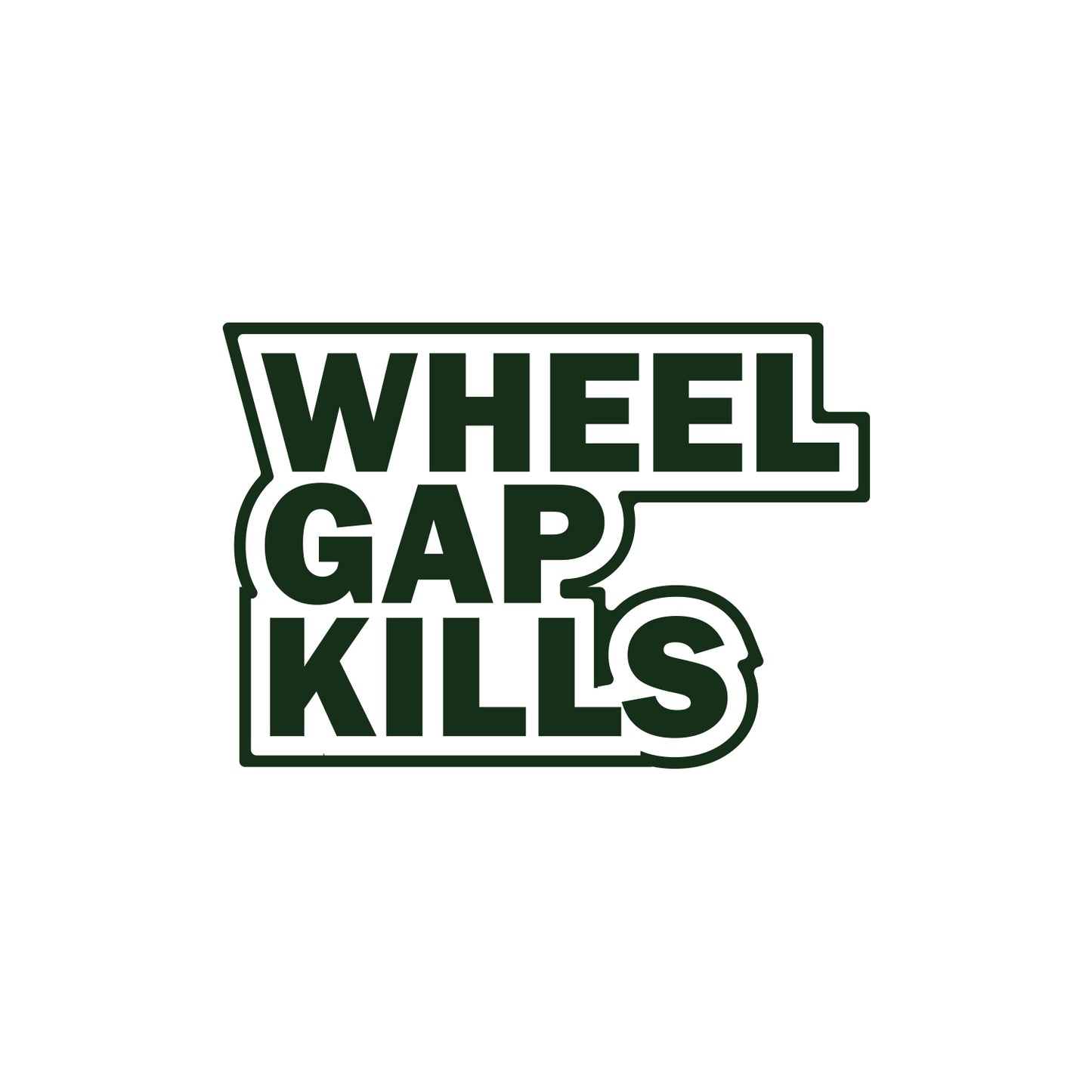 Wheel Gap Kills Sticker