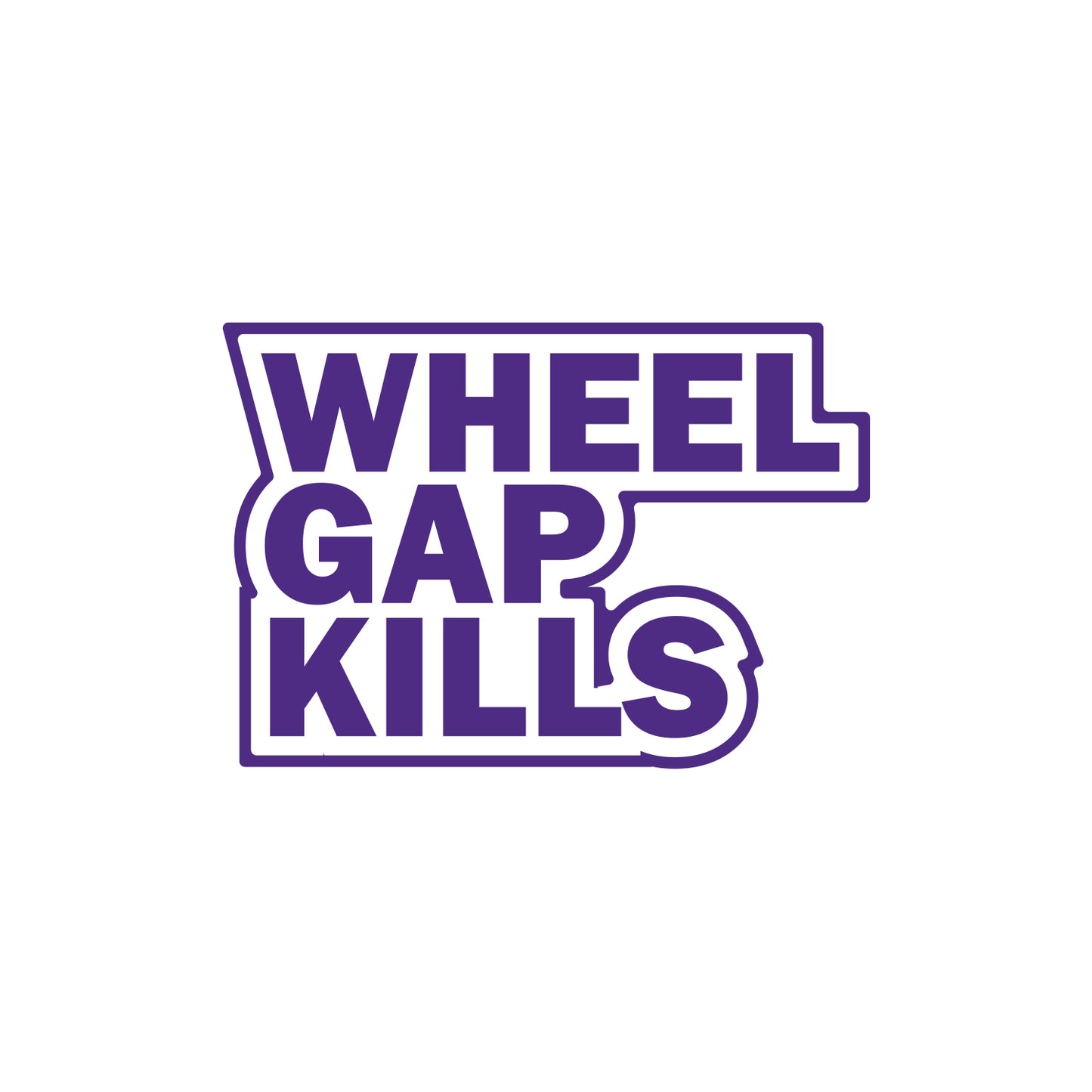 Wheel Gap Kills Sticker
