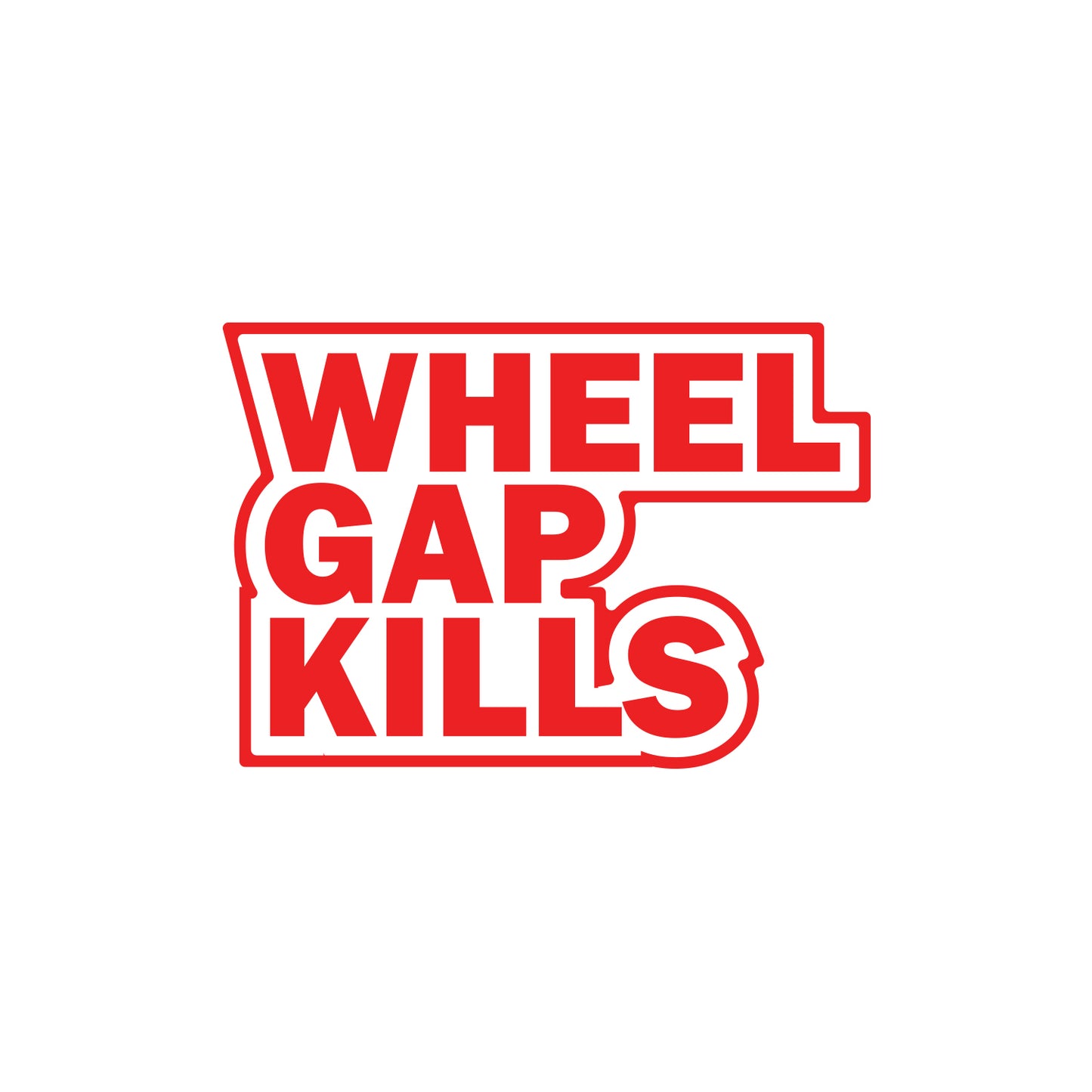 Wheel Gap Kills Sticker