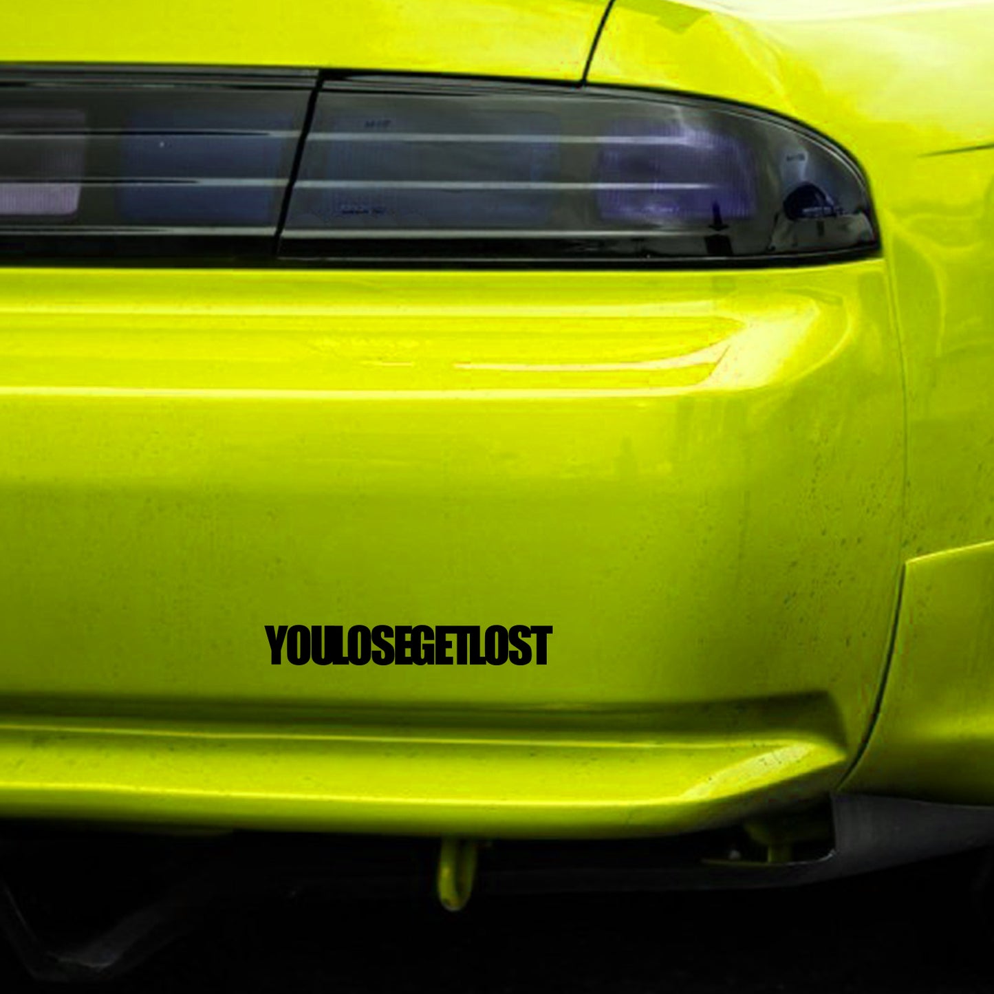 You Lose Get Lost Sticker