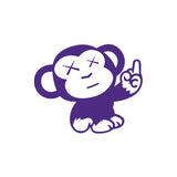 JDM Monkey Middle Finger Sticker