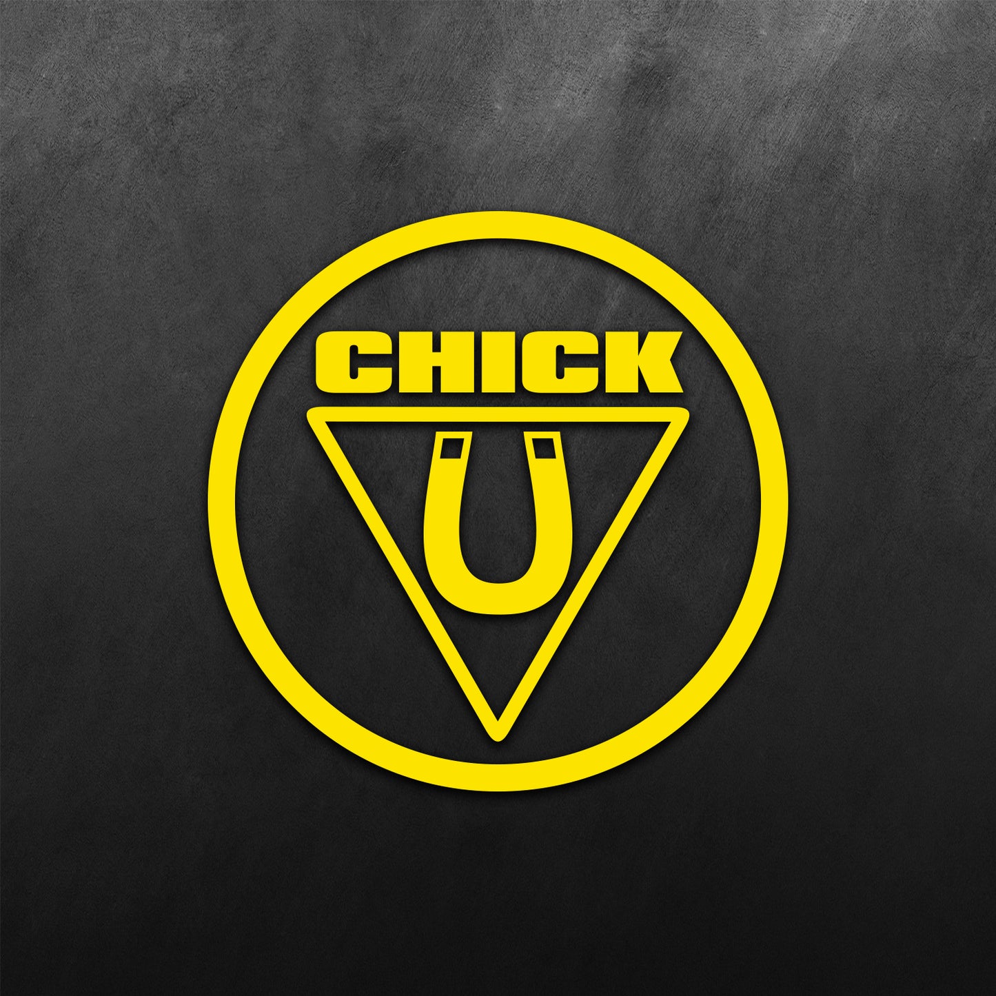 Chick U JDM  Sticker
