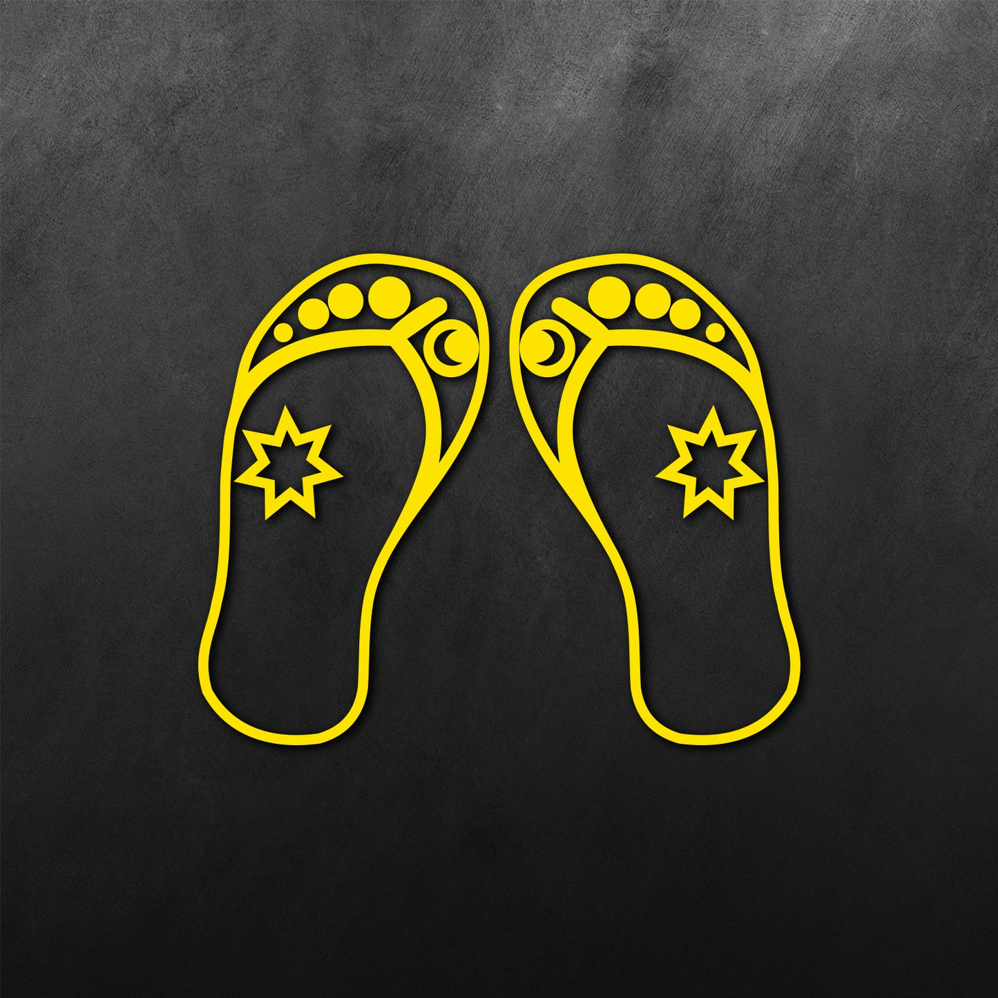 Slippers Sticker