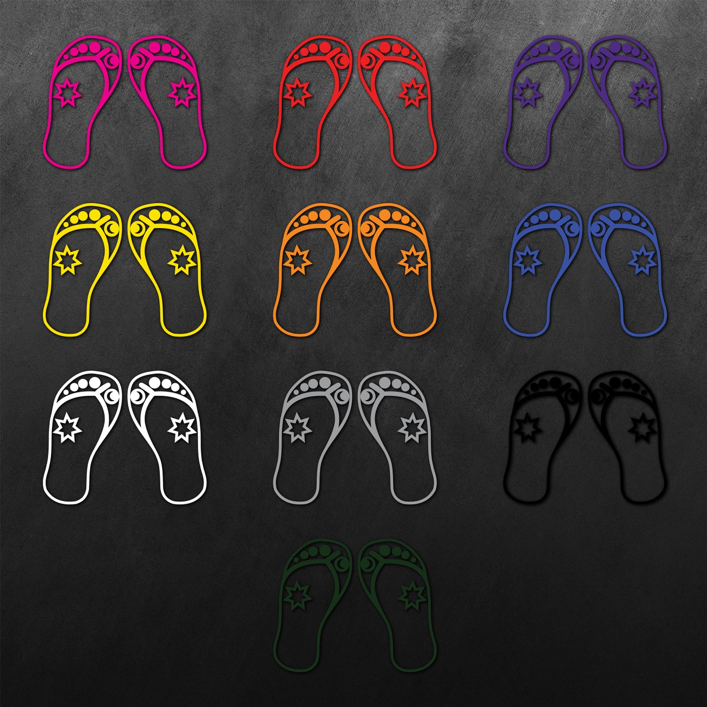 Slippers Sticker