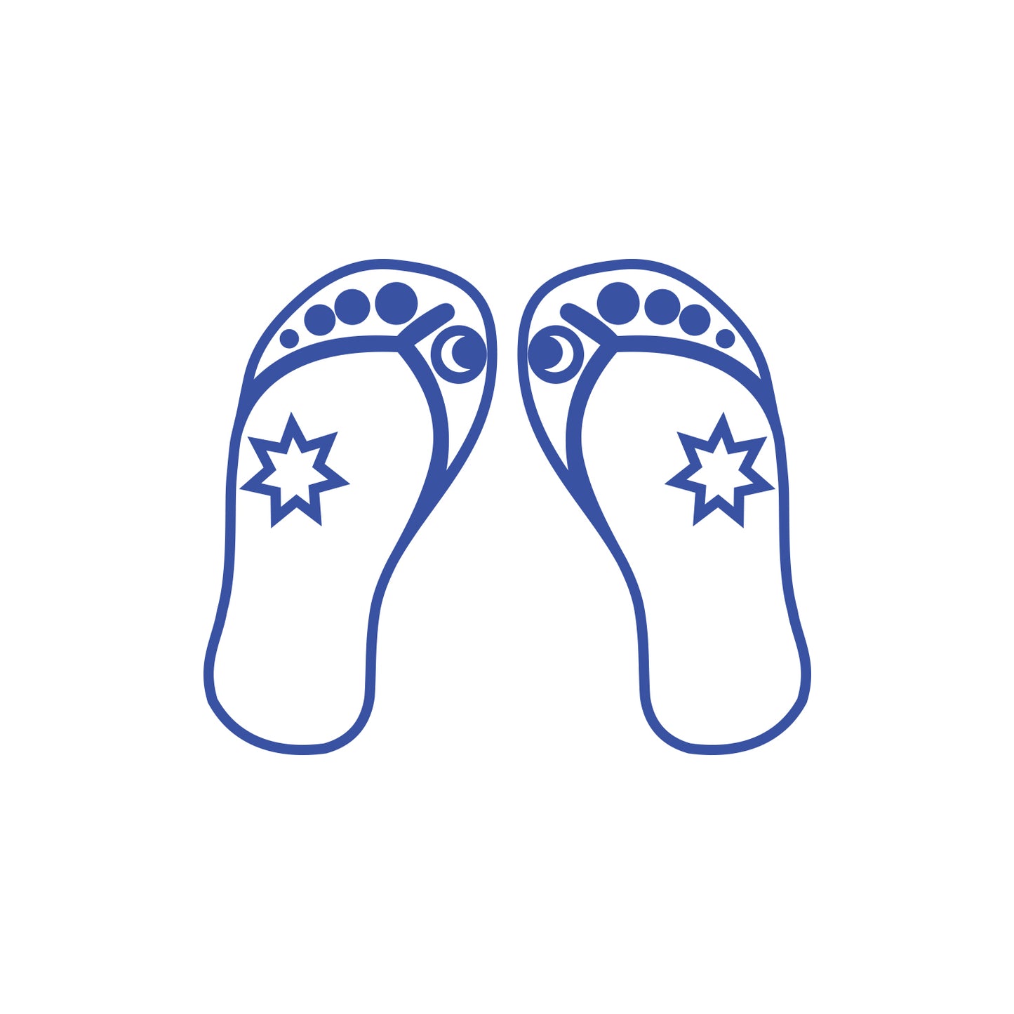 Slippers Sticker