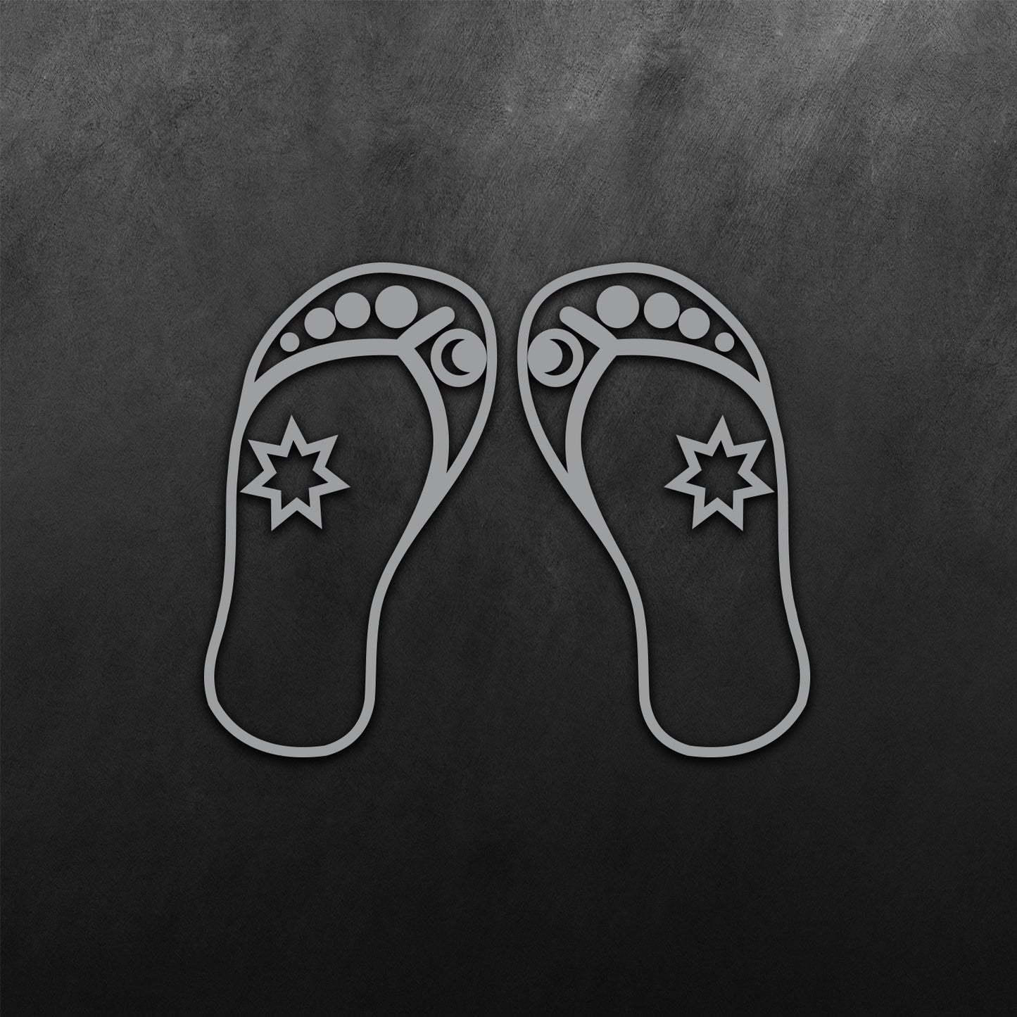 Slippers Sticker