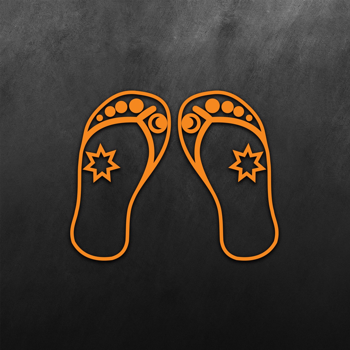 Slippers Sticker
