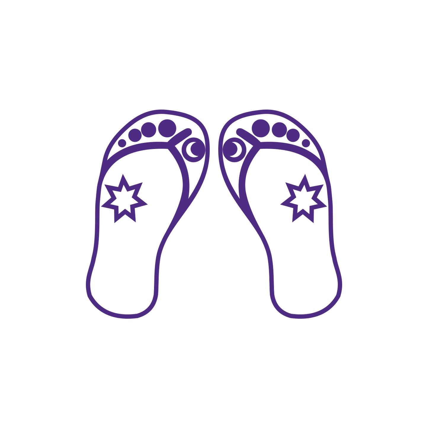 Slippers Sticker