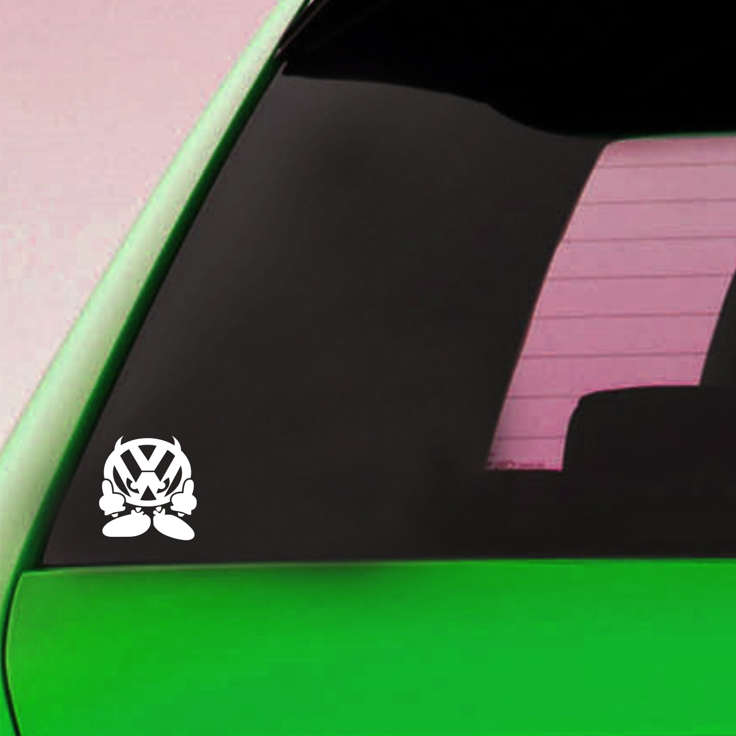 VW Devil Sticker