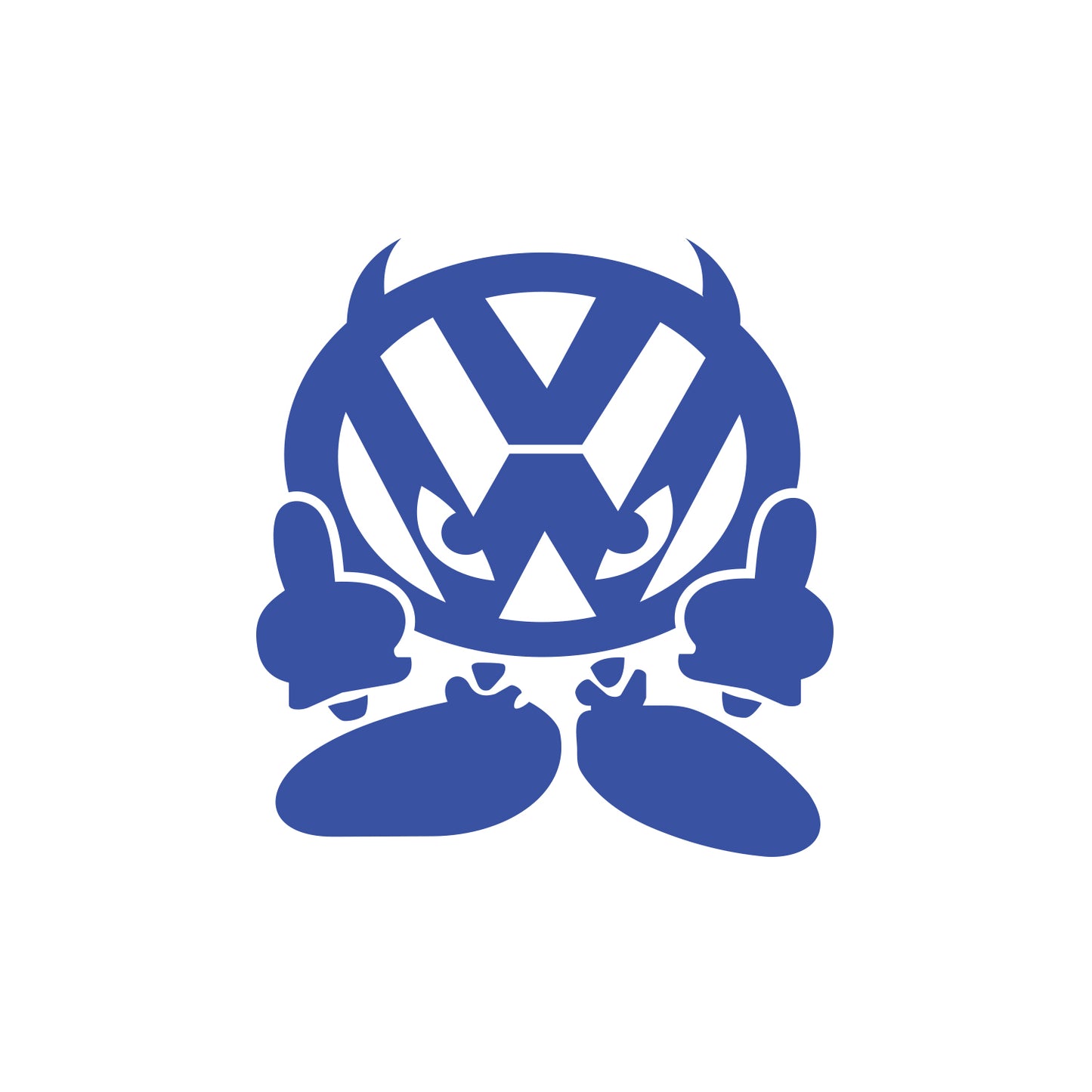 VW Devil Sticker