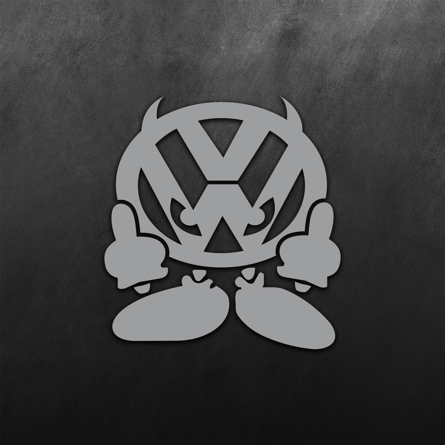 VW Devil Sticker