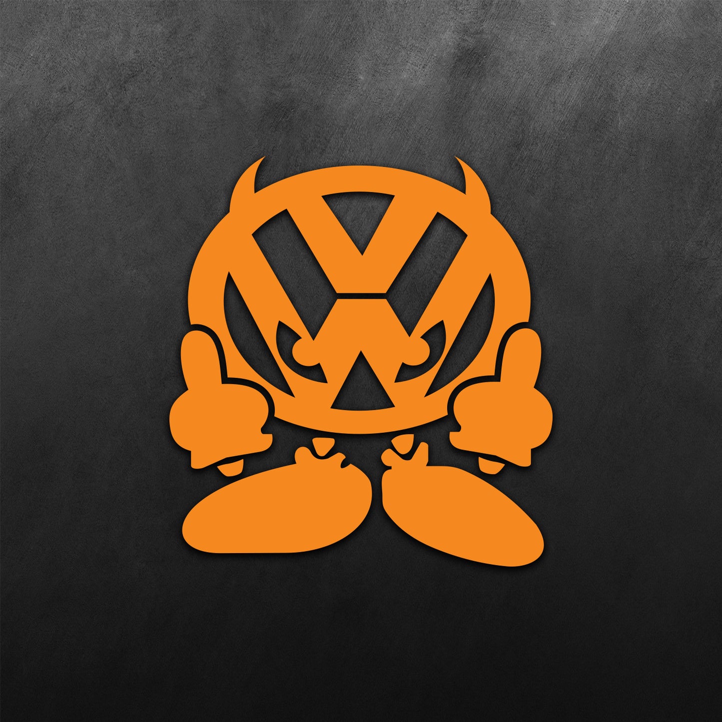VW Devil Sticker