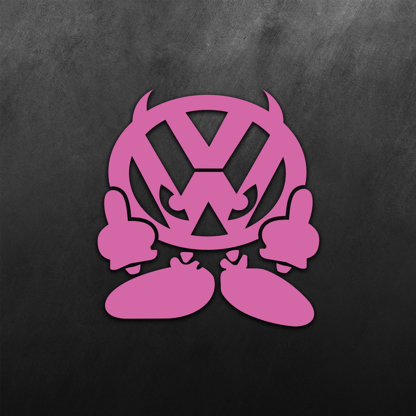 VW Devil Sticker