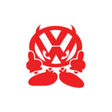 VW Devil Sticker