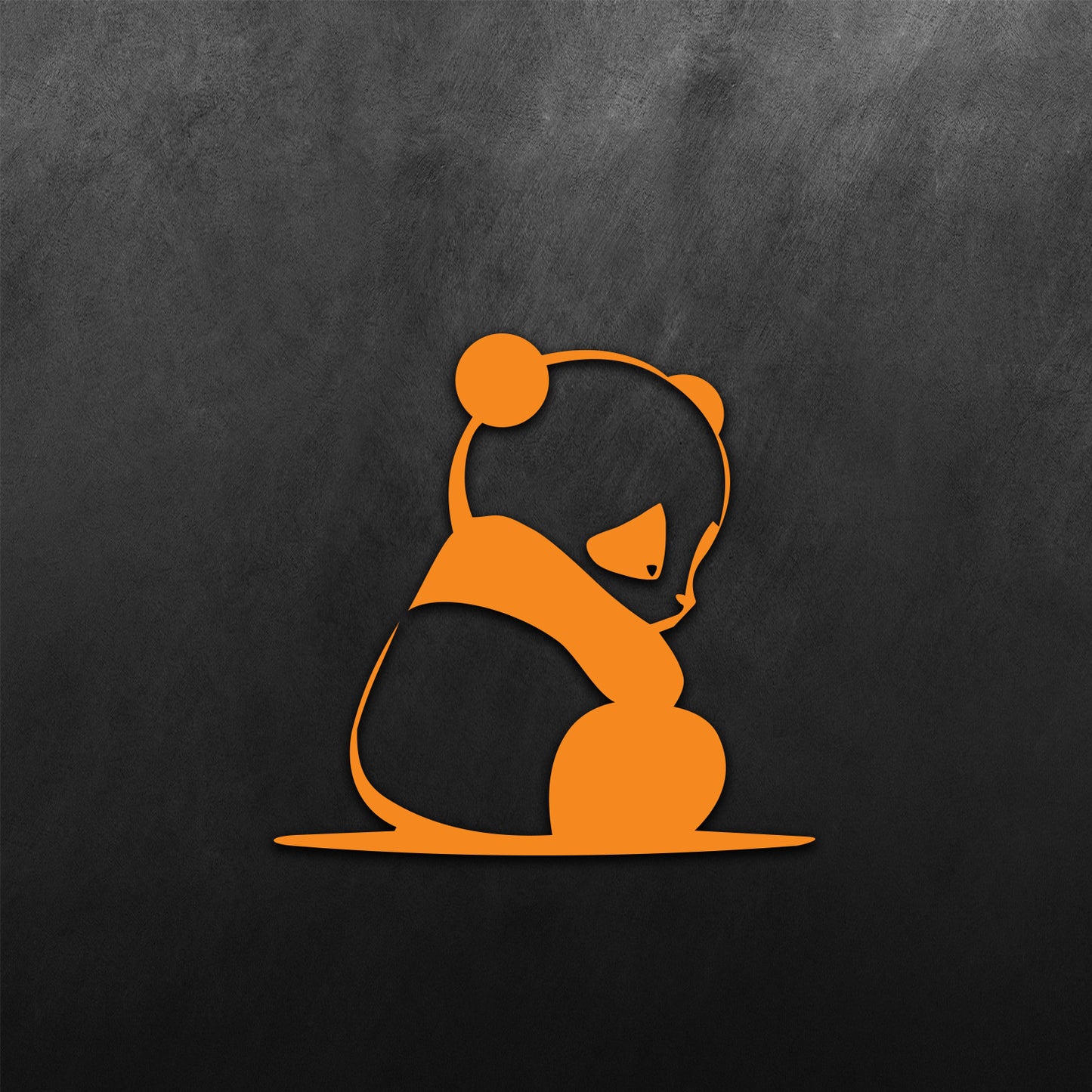 JDM Panda Shy Sticker