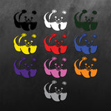 JDM Panda Smile Sticker