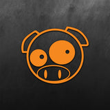 JDM P-chan Pig Sticker for Subaru
