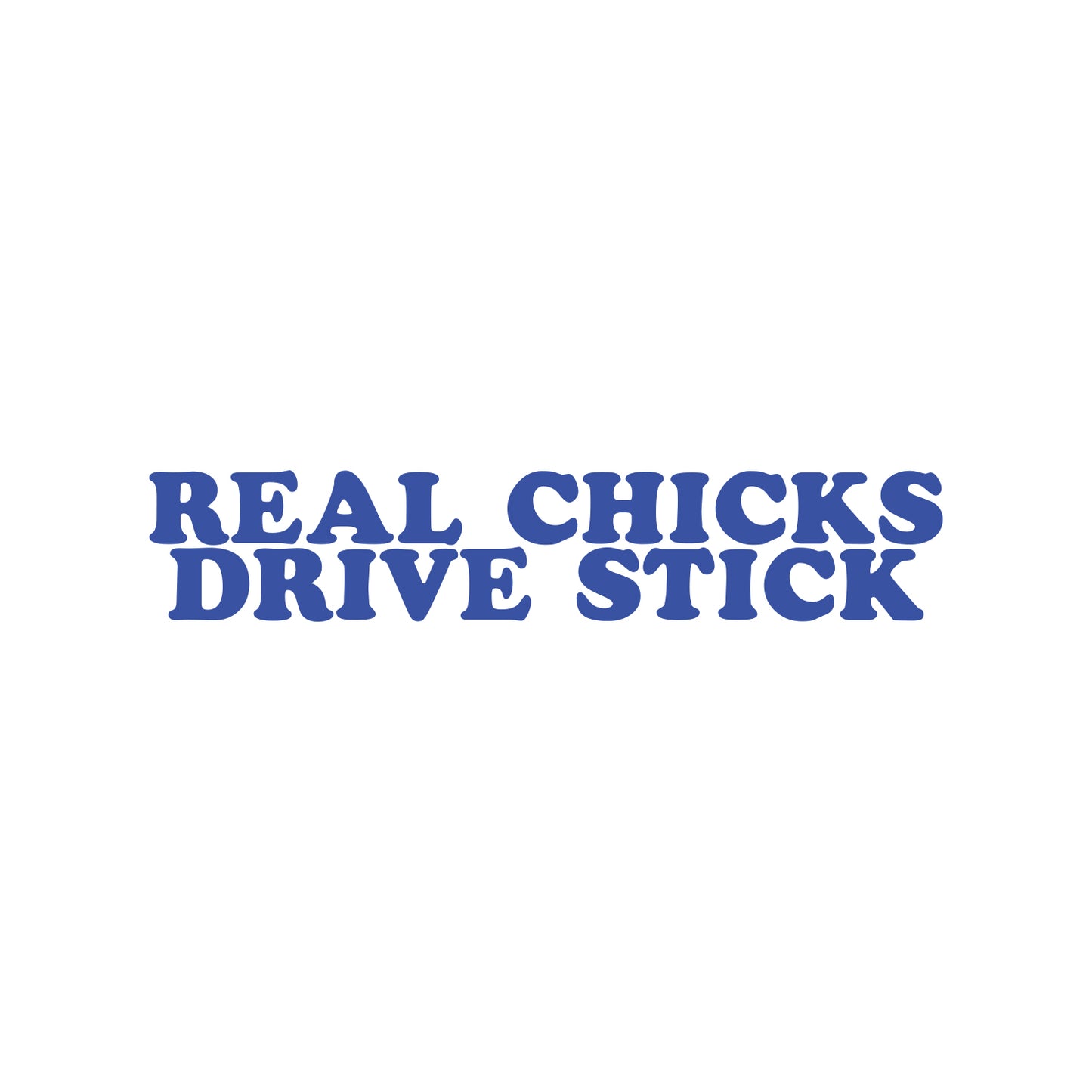 Real Chicken Drive Stick Sticker