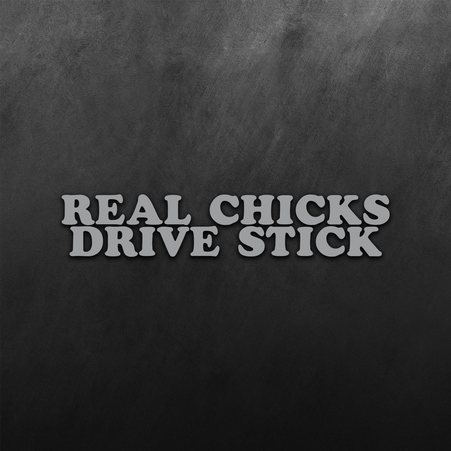 Real Chicken Drive Stick Sticker