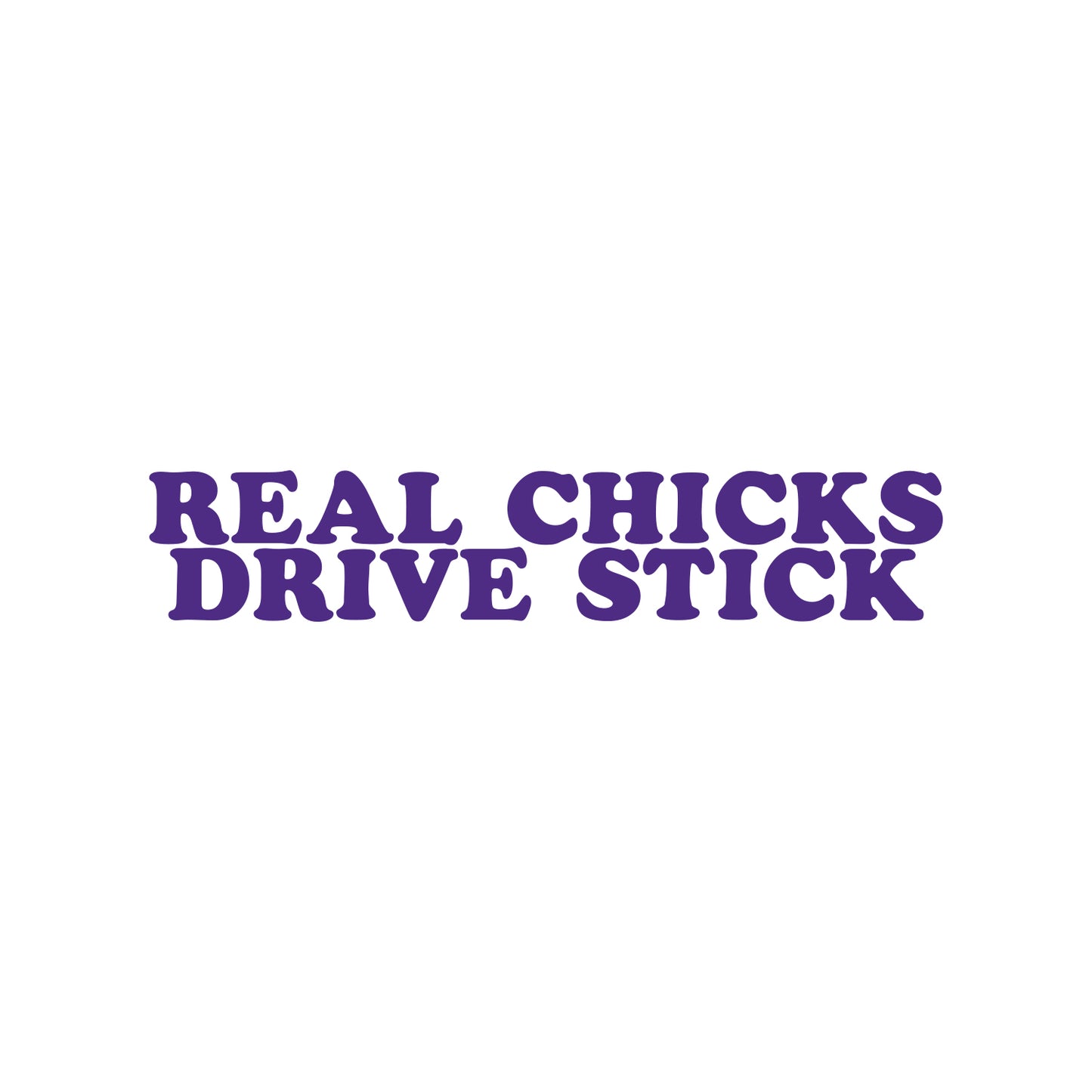 Real Chicken Drive Stick Sticker