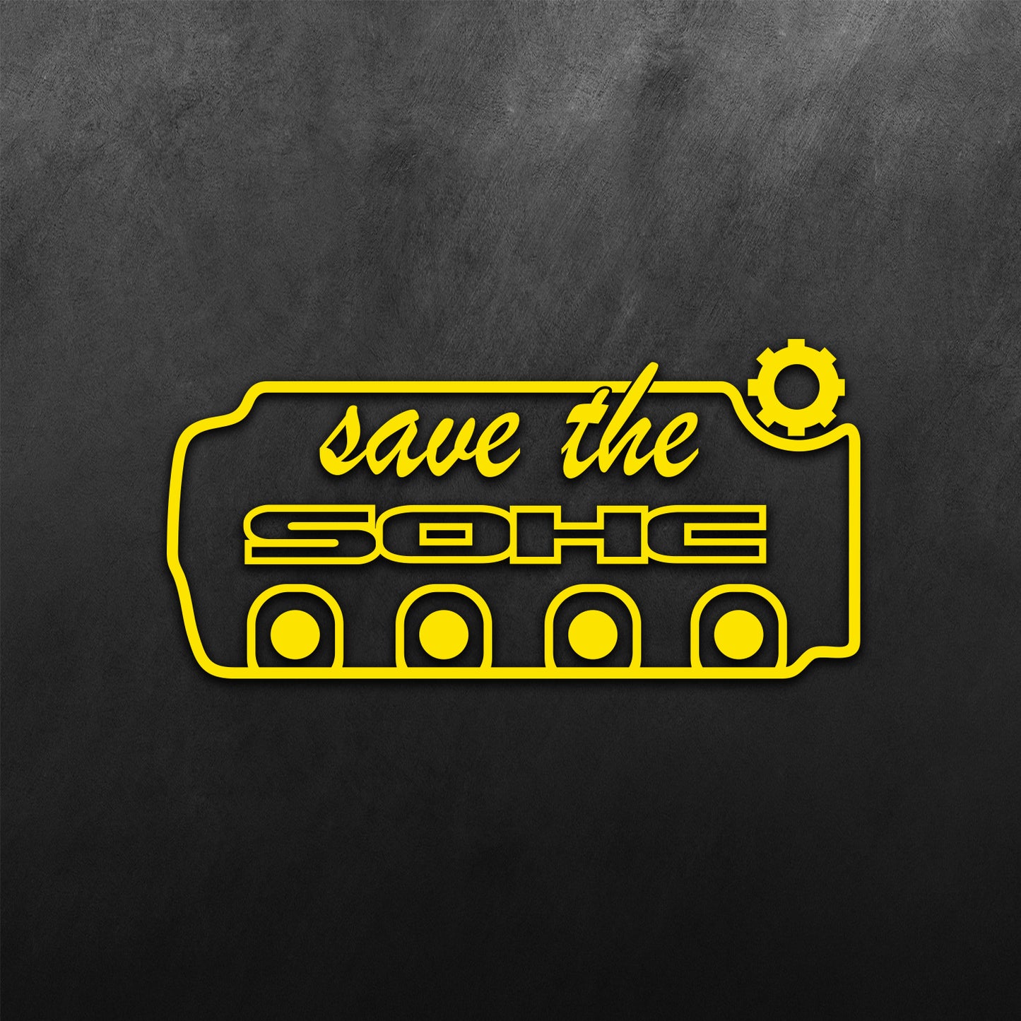 Save The Sohc Sticker
