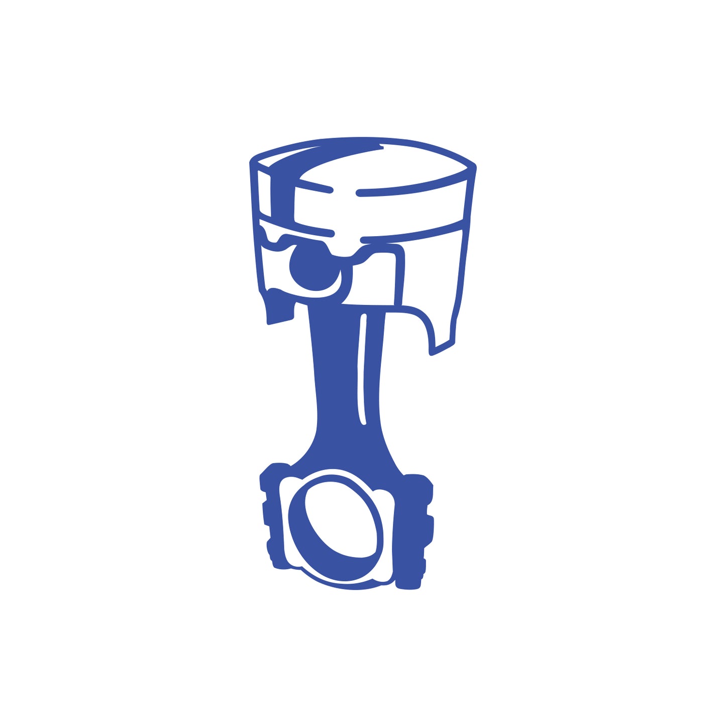 Single Piston Sticker